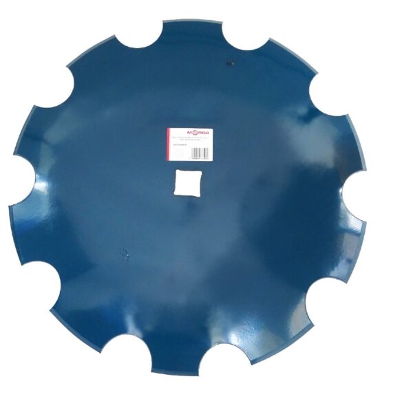 Talerz uzębiony FI-510mm, grubość 4 mm mocowanie na oś otwór 30x30 1279201020 stal borowa MORGA