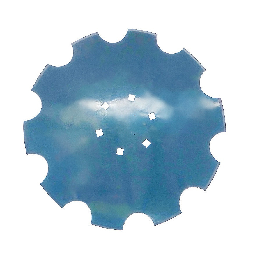 Talerz uzębiony FI-560mm, grubość 4mm mocowanie piasta AP21 6 otworów rozstaw 120mm stal borowa MORGA