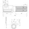 Redukcja wałka WOM adapter na trzpień 1 3/8" 6 wpustów na wałek 1 3/8" 21 wpustów MORGA - Image 5