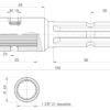 Redukcja wałka WOM adapter z otworem zabezpieczającym 1 3/8" 21 wpustów na wałek 1 3/8" 6 wpustów MORGA - Image 2