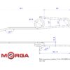 Palec nagarniacza kombajn Volvo 800 W20117 malowane proszkowo MORGA - Image 5