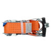 Pas transportowy 5T 4m szer. 50mm komplet z klamrą z gumową okładziną 230mm z atestem, standard MORGA - Image 4