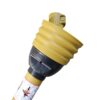 Wał przegubowy teleskopowy WOM Seria 27 rura trójkąt 40240 długość 710/910mm 270Nm MORGA - Image 3