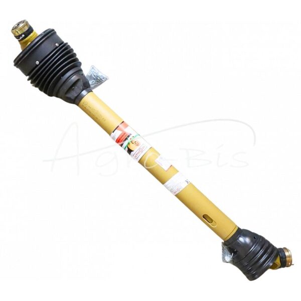Wał przegubowy teleskopowy WOM szerokokątny Seria 83 rura trójkąt długość 1210/1410mm 830Nm powłoka rury teflon MORGA