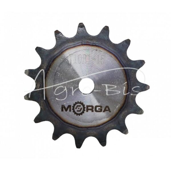 Koło zębate łańcuchowe hartowane tarcza 10B-1 (R1 5/8) Z-15 MORGA