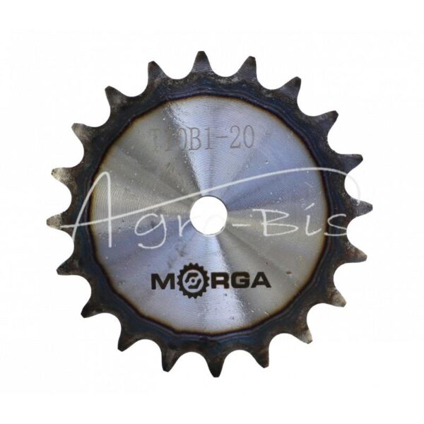 Koło zębate łańcuchowe hartowane tarcza 10B-1 (R1 5/8) Z-20 MORGA
