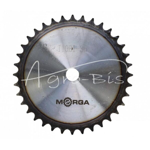 Koło zębate łańcuchowe hartowane tarcza 10B-1 (R1 5/8) Z-36 MORGA