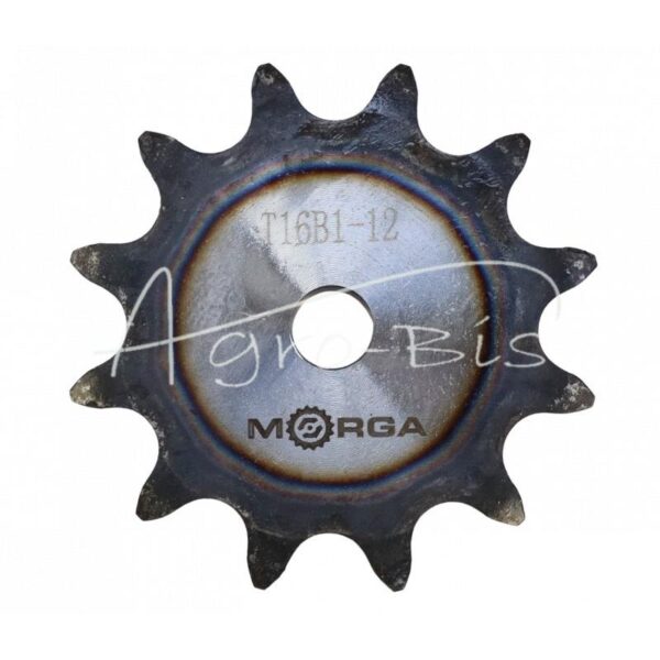 Koło zębate łańcuchowe hartowane tarcza 16B-1 (R1 1) Z-12 MORGA